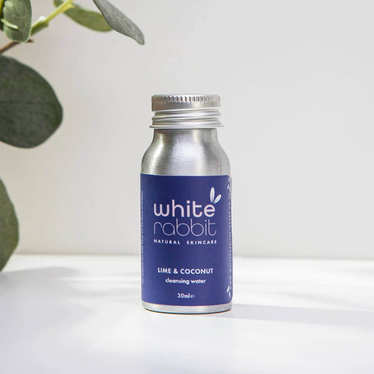 30ml natural cleanser with lime and coconut ingredients