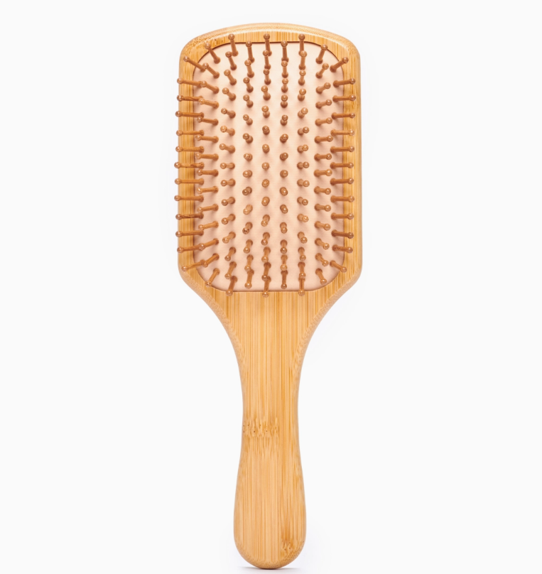 Bamboo Hairbrush, Bamboo paddle brush, eco friendly hairbrush , hairbrush, organic products