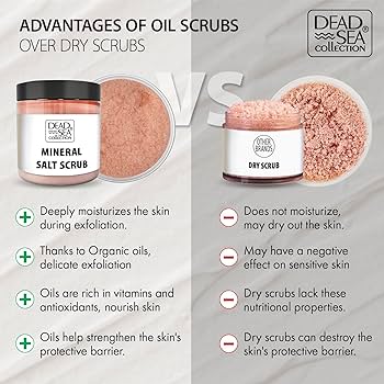 Exfoliating Body Scrub, Salt Scrub, Body Scrub, Dead Sea Collection, Dead Sea Salt Scrub