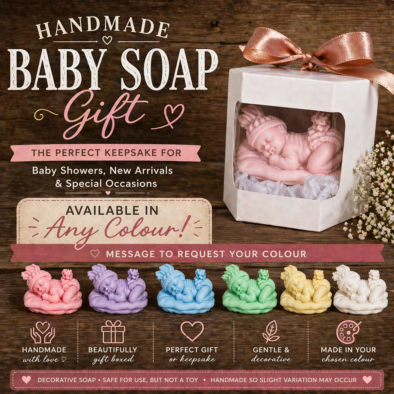 Newborn Baby Soap Gift