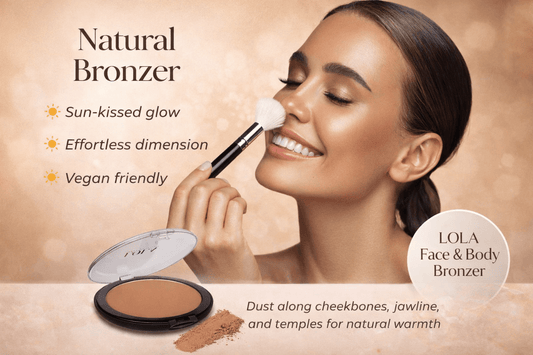 Bronzer - Natural Makeup by LOLA Vegan friendly - The Soap Lab Scotland