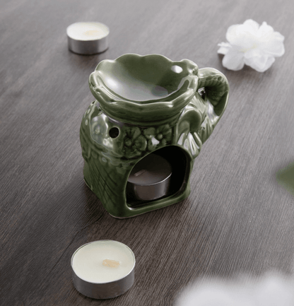 Ceramic Wax Burners - Three Designs - The Soap Lab Scotland