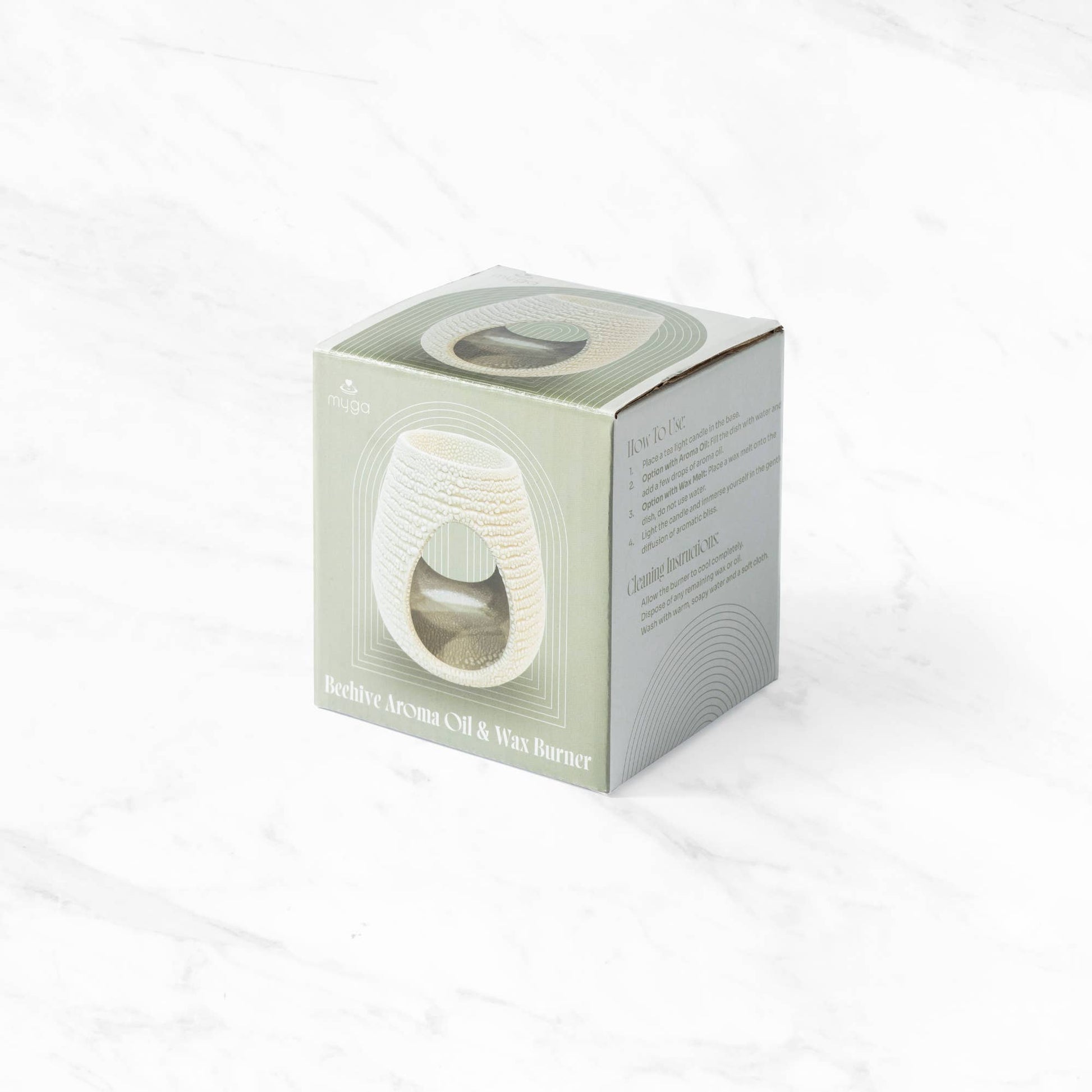 Ceramic Wax Burners - Three Designs - The Soap Lab Scotland