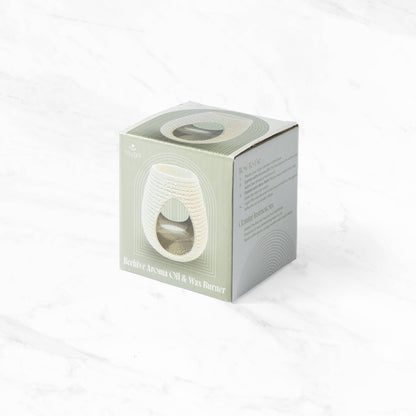 Ceramic Wax Burners - Three Designs - The Soap Lab Scotland