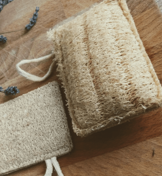Exfoliating Loofah Sponge Natural and Organic - The Soap Lab Scotland