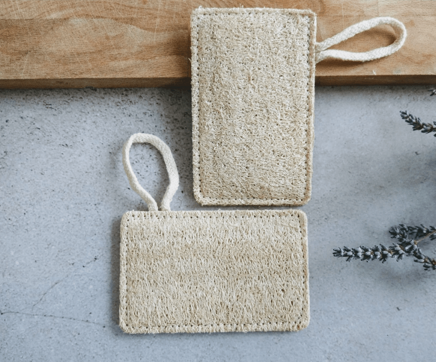 Exfoliating Loofah Sponge Natural and Organic - The Soap Lab Scotland