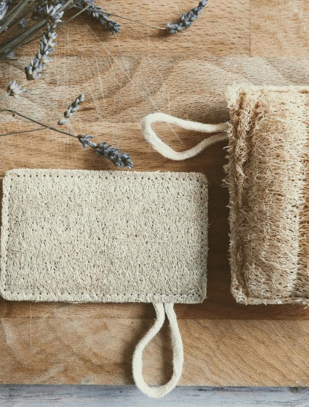 Exfoliating Loofah Sponge Natural and Organic - The Soap Lab Scotland