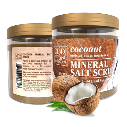 Exfoliating Scrub Coconut & Mineral Salt Body Scrub - The Soap Lab Scotland