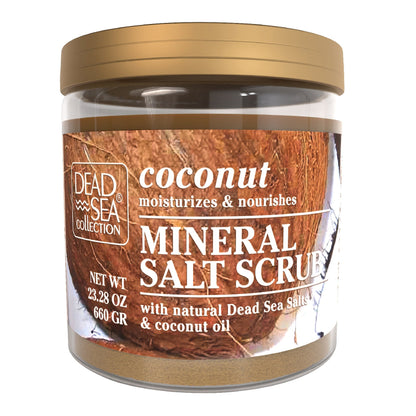 Exfoliating Scrub Coconut & Mineral Salt Body Scrub - The Soap Lab Scotland