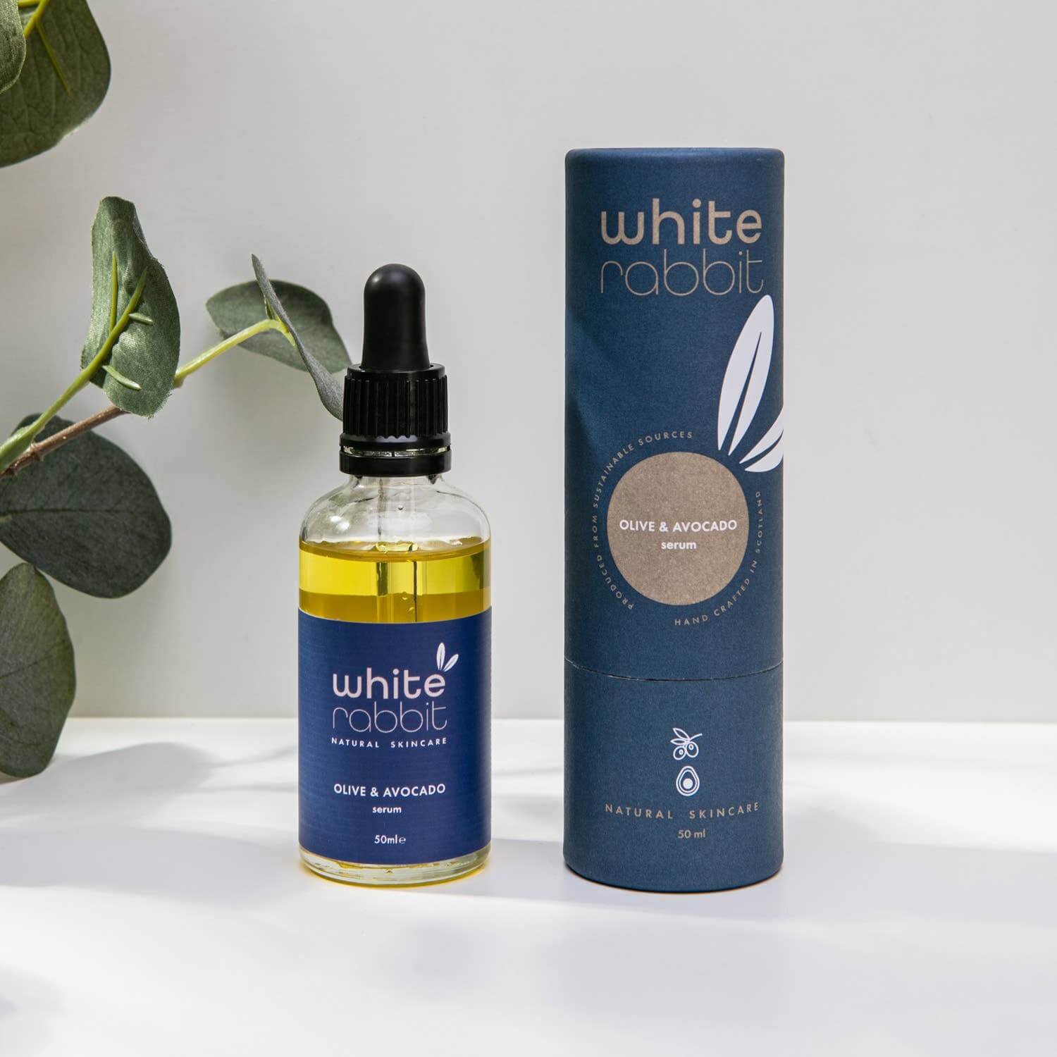 Face Serum Olive & Avocado: 10ml - The Soap Lab Scotland