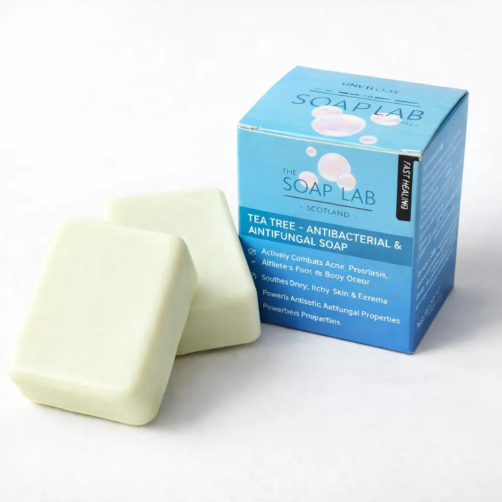 Sensitive Skin Soap | Antifungal & Antibacterial | Gentle Cleansing The Soap Lab Scotland