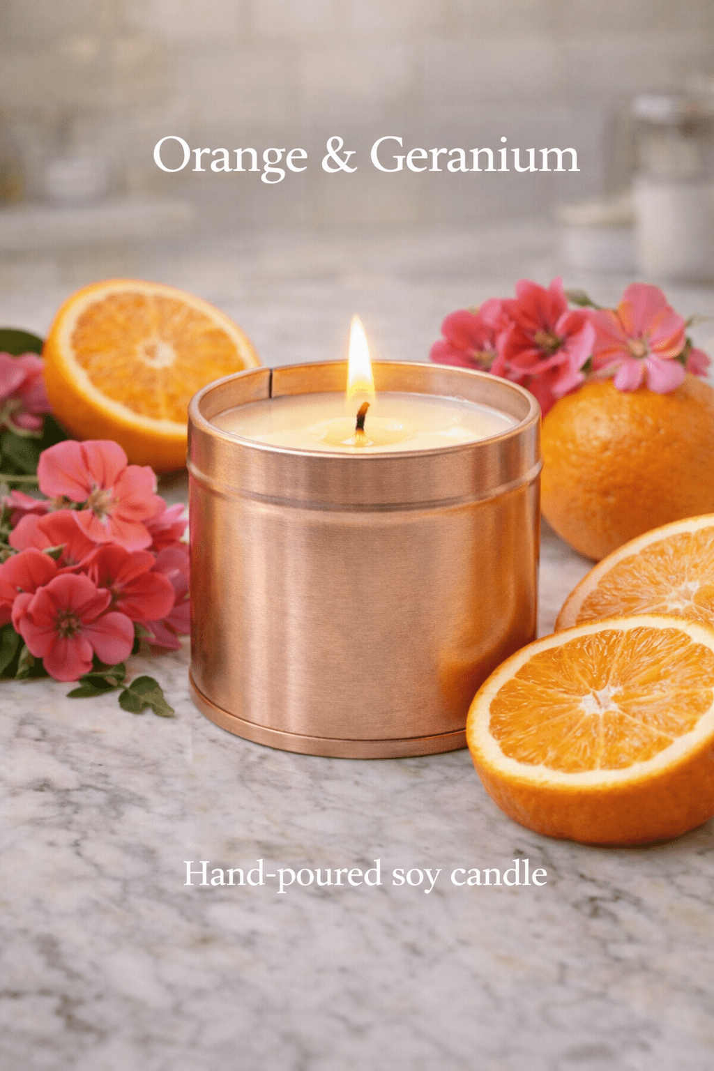 Luxury Soy Wax Candles : 40 hours burn time - The Soap Lab Scotland