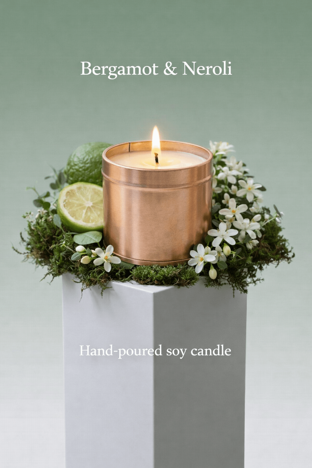 Luxury Soy Wax Candles : 40 hours burn time - The Soap Lab Scotland