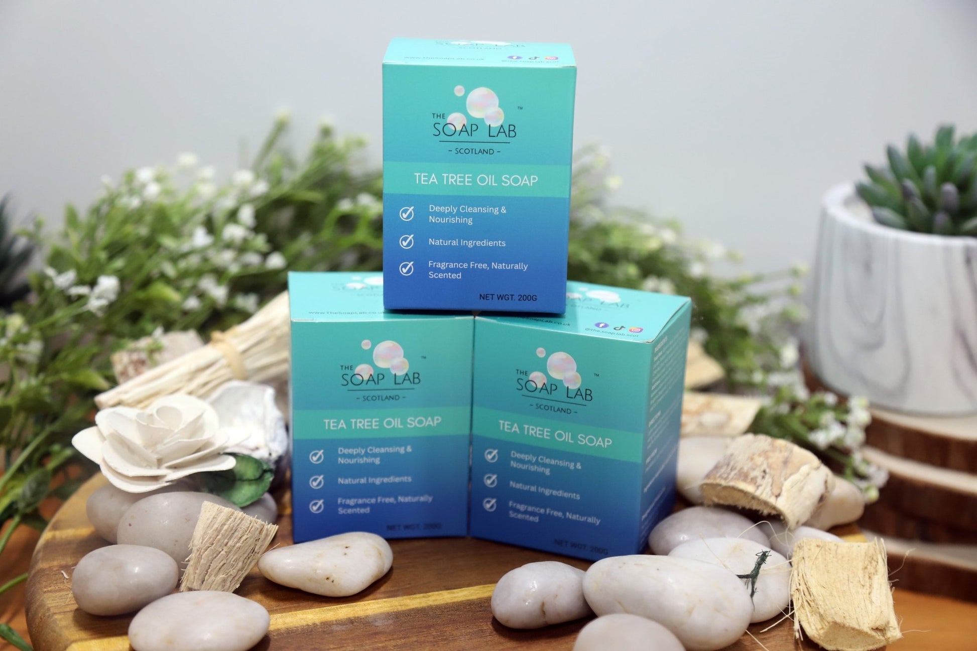 Organic Tea Tree Soap For Naturally Healthy Skin - The Soap Lab Scotland