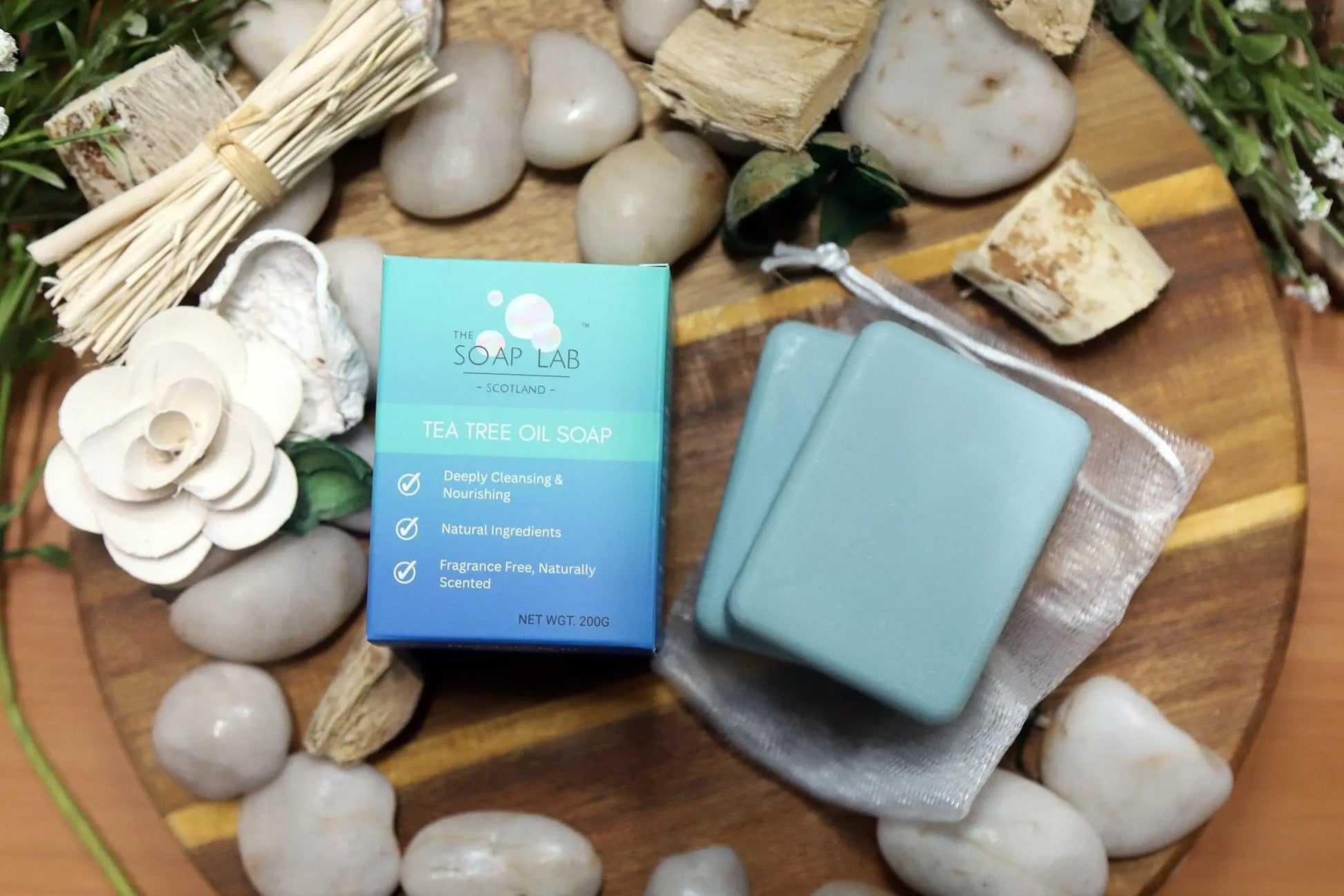 Organic Tea Tree Soap For Naturally Healthy Skin - The Soap Lab Scotland