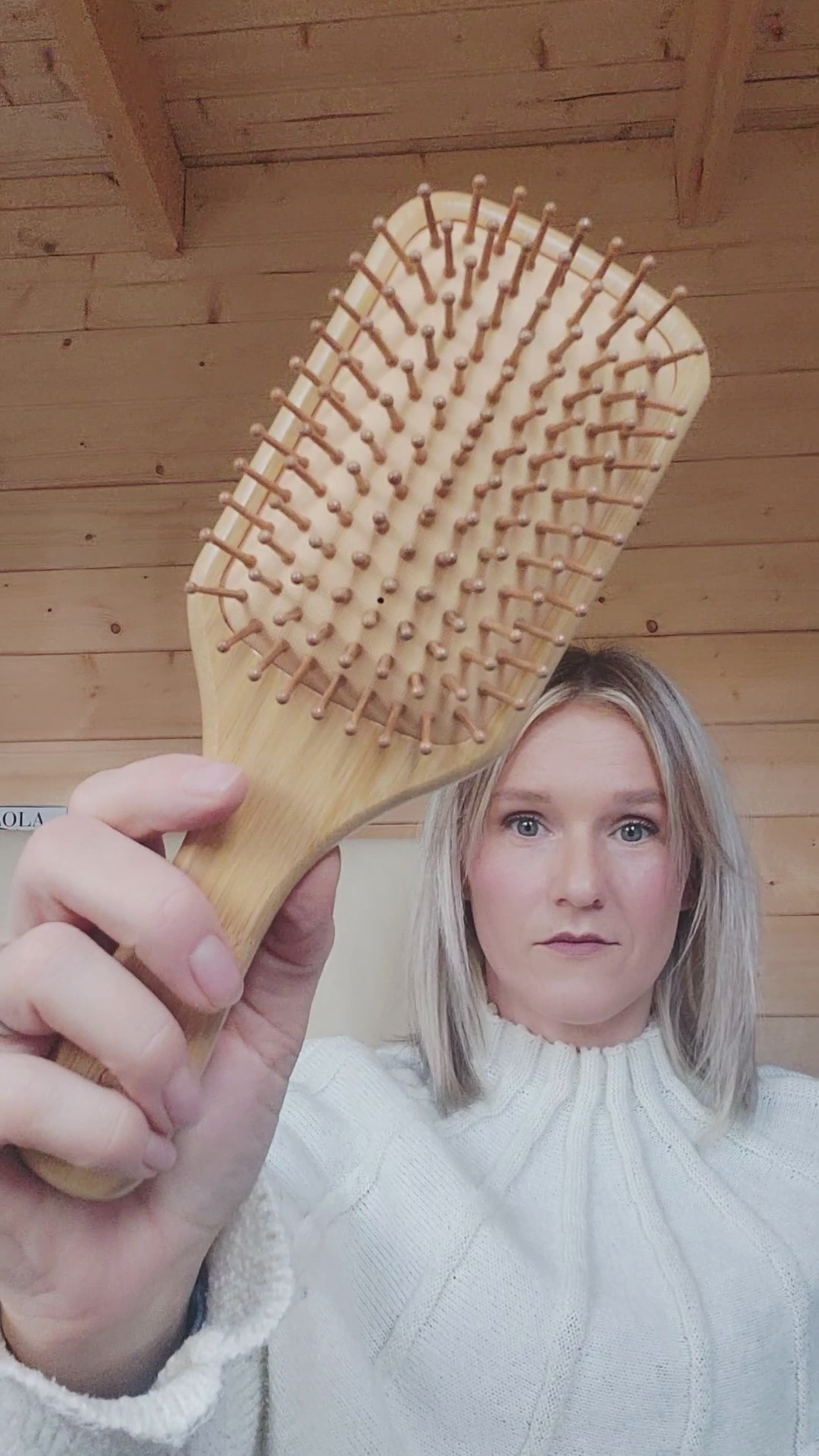 シャンプー bamboohils Bamboo Brush | Eco-Friendly Hairbrush – The Soap Lab – The Soap