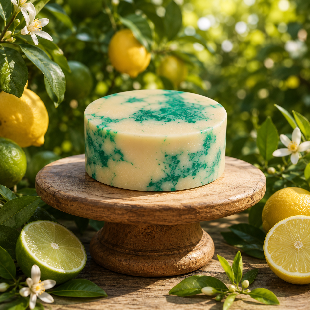 Start Sharp – Zesty Citrus Natural Soap Bar | Handmade Lemon Soap 115g The Soap Lab Scotland