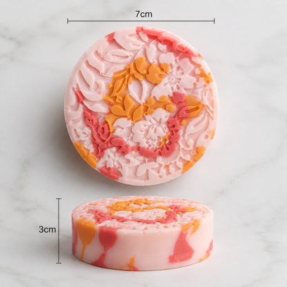 Bloom & Bite Artisan Soap Bar | Floral Luxury Soap Handmade in Scotland 🌸🫦 The Soap Lab Scotland