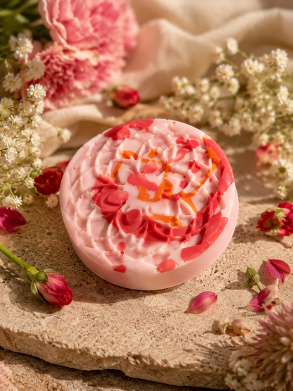 Bloom & Bite Artisan Soap Bar | Floral Luxury Soap Handmade in Scotland 🌸🫦 The Soap Lab Scotland