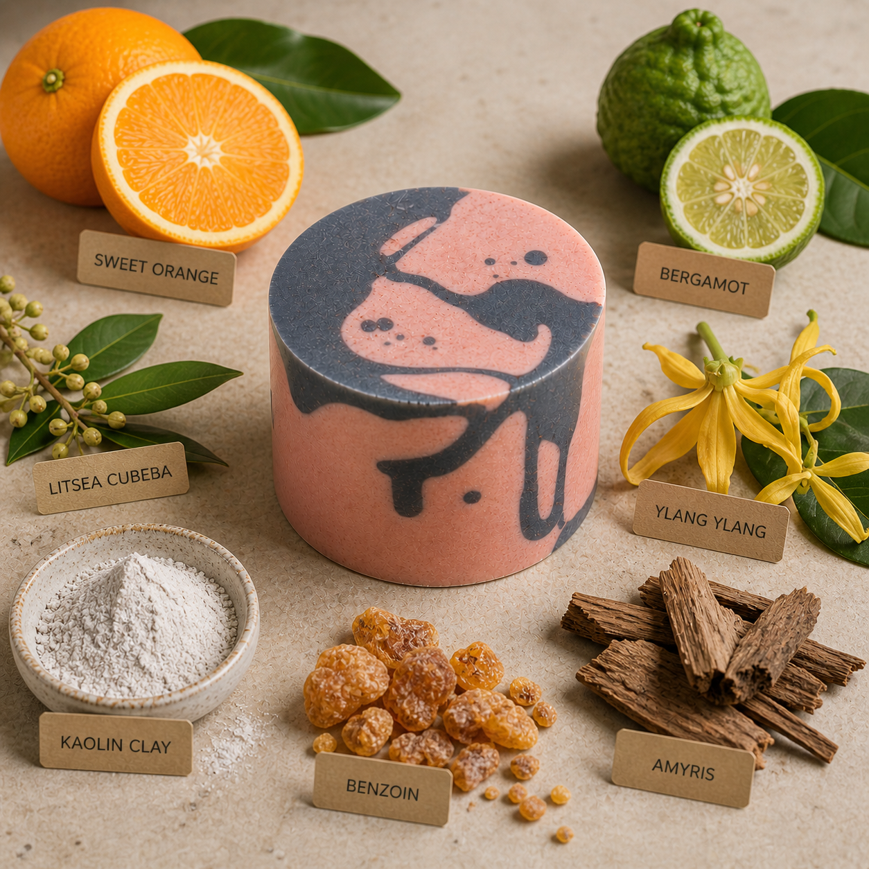 Juice Bomb - Vibrant Soap Bar The Soap Lab Scotland