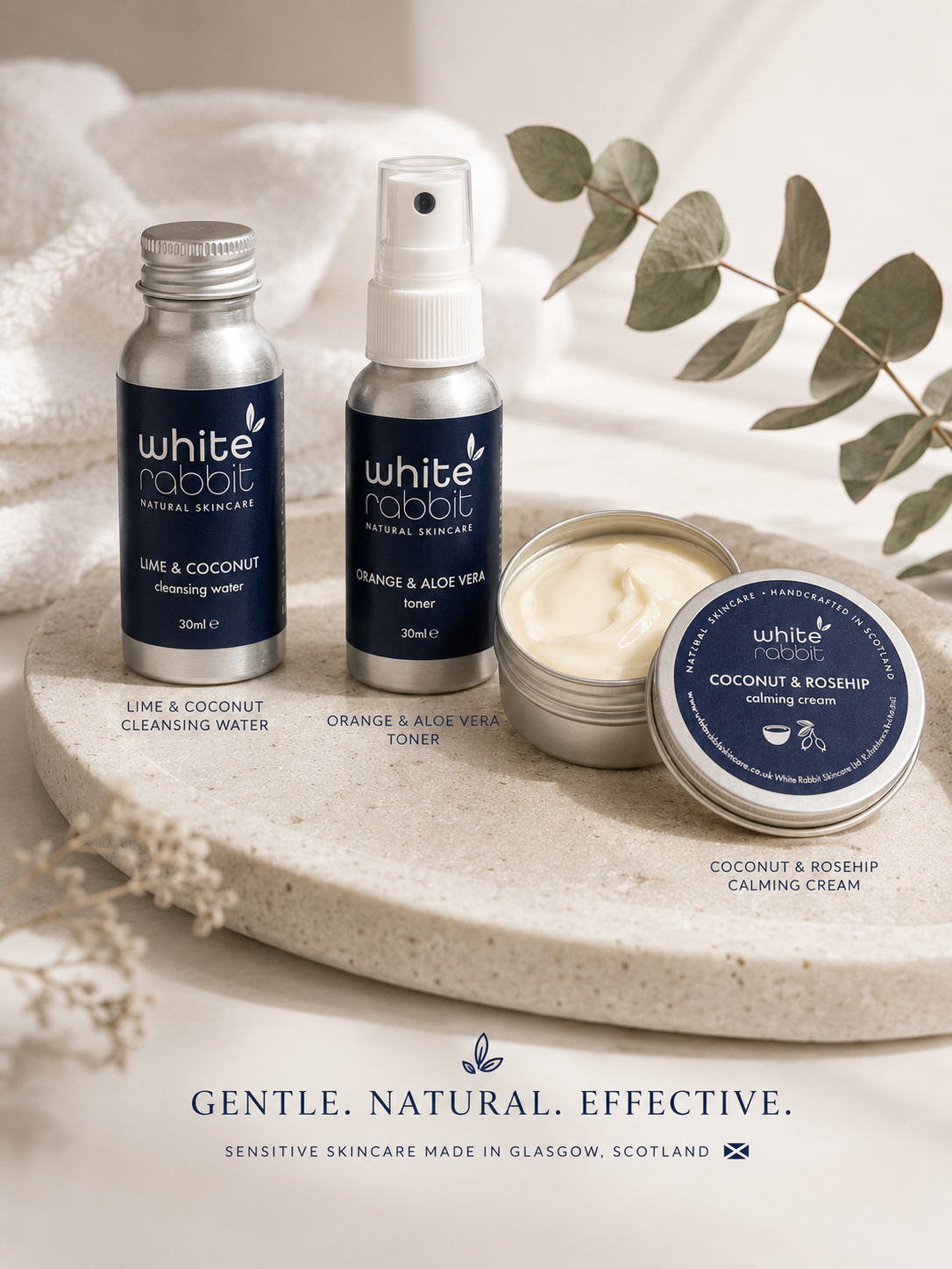 Teacher Gift Sensitive Skincare Set | Natural Skincare Gift Box The Soap Lab Scotland