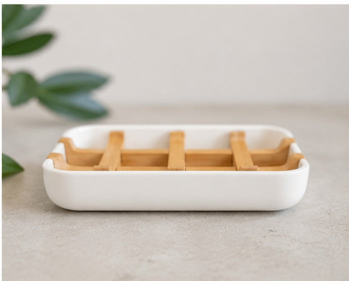 Bamboo Soap Dish – Natural, Stylish & Long-Lasting Soap Storage The Soap Lab Scotland