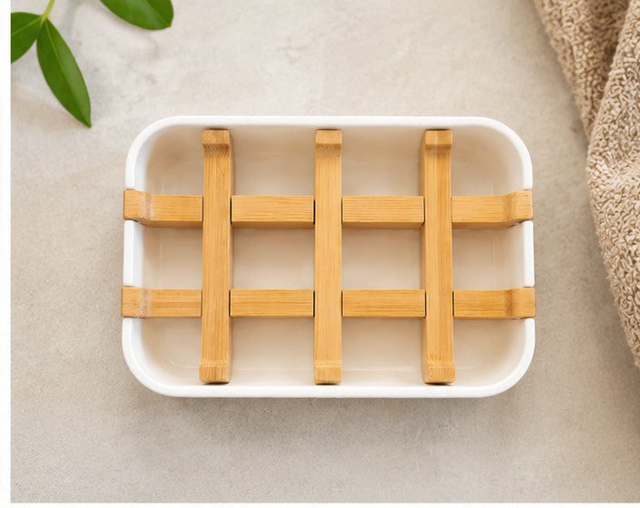 Bamboo Soap Dish – Natural, Stylish & Long-Lasting Soap Storage The Soap Lab Scotland