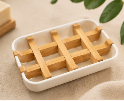 Bamboo Soap Dish – Natural, Stylish & Long-Lasting Soap Storage The Soap Lab Scotland