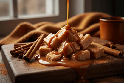 Soy Wax Melts | Cinnamon & Marshmallow Scent | Handmade - The Soap Lab Scotland