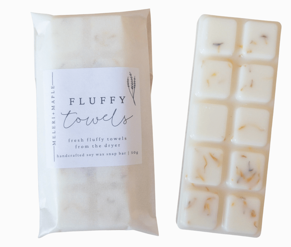 Soy Wax Melts | Fluffy Towels Fresh Scent | Handmade - The Soap Lab Scotland