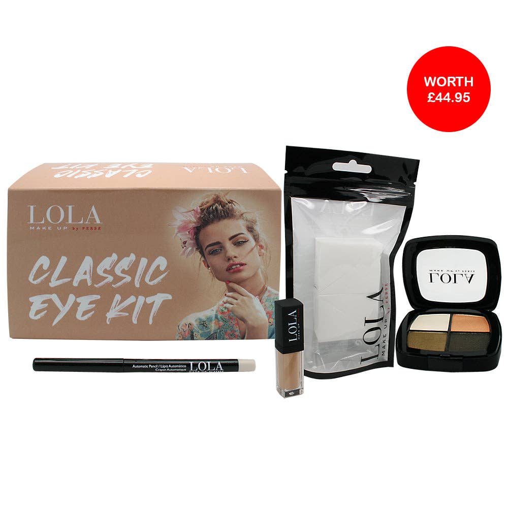 Vegan Makeup Gift Set - Eye Classics by LOLA Natural Makeup - The Soap Lab Scotland