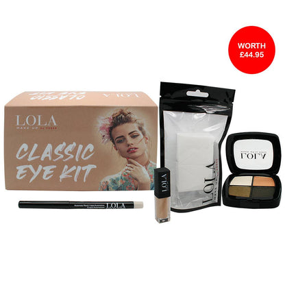 Vegan Makeup Gift Set - Eye Classics by LOLA Natural Makeup - The Soap Lab Scotland